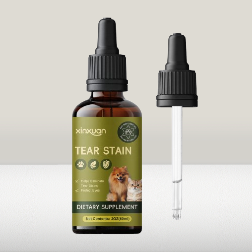 Pet Tear Stain Support Drops with Cranberry (Dogs & Cats)