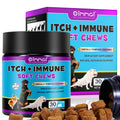 Dog Allergy & Itch Relief Soft Chews with Omega-3 (Skin & Immune Support)